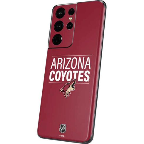 NHL Arizona Coyotes Lineup Galaxy S21 Ultra 5G Skin