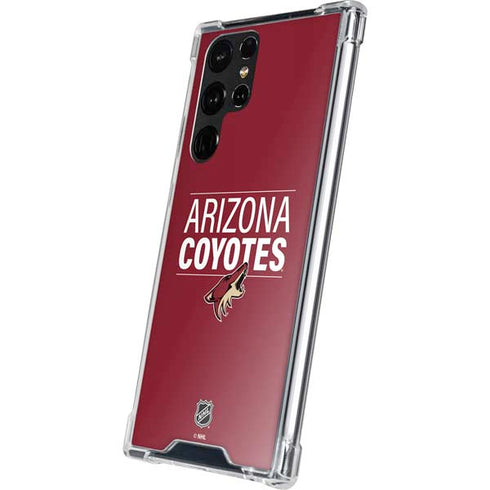 NHL Arizona Coyotes Lineup Galaxy S22 Ultra Clear Case