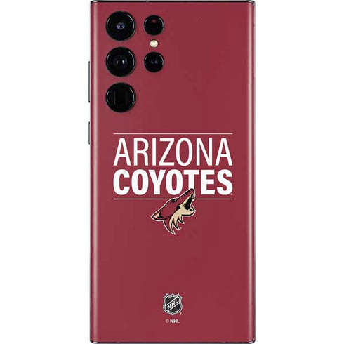 NHL Arizona Coyotes Lineup Galaxy S22 Ultra Skin