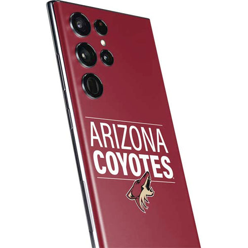 NHL Arizona Coyotes Lineup Galaxy S22 Ultra Skin