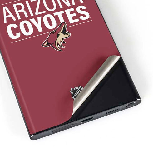 NHL Arizona Coyotes Lineup Galaxy S22 Ultra Skin