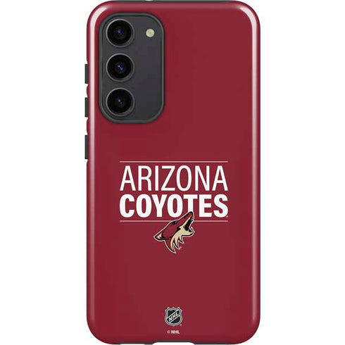 NHL Arizona Coyotes Lineup Galaxy S23 Plus Pro Case