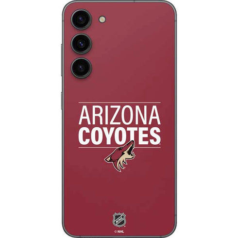 NHL Arizona Coyotes Lineup Galaxy S23 Plus Skin
