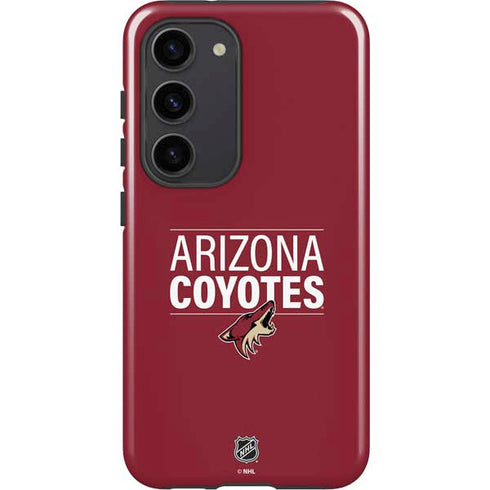 NHL Arizona Coyotes Lineup Galaxy S23 Pro Case