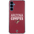 NHL Arizona Coyotes Lineup Galaxy S24 Clear Case