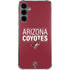 NHL Arizona Coyotes Lineup Galaxy S24 Plus Clear Case