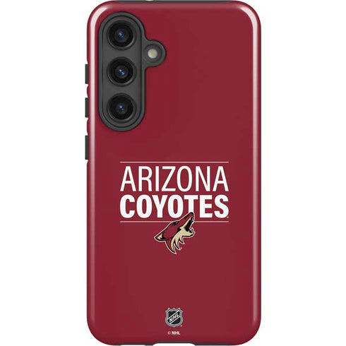 NHL Arizona Coyotes Lineup Galaxy S24 Plus Impact Case