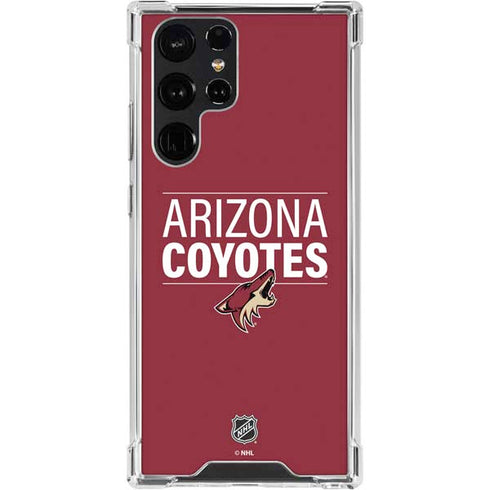 NHL Arizona Coyotes Lineup Galaxy S24 Ultra Clear Case