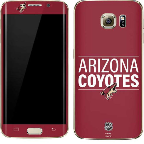NHL Arizona Coyotes Lineup Galaxy S7 Edge Skin