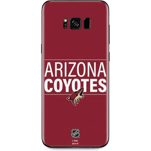 NHL Arizona Coyotes Lineup Galaxy S8 Plus Skin