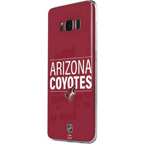NHL Arizona Coyotes Lineup Galaxy S8 Plus Skin