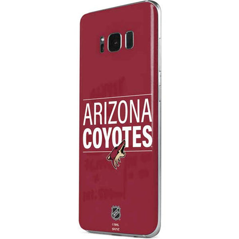 NHL Arizona Coyotes Lineup Galaxy S8 Skin