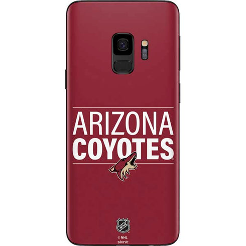 NHL Arizona Coyotes Lineup Galaxy S9 Skin