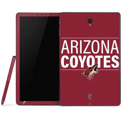 NHL Arizona Coyotes Lineup Samsung Galaxy Tab Skin
