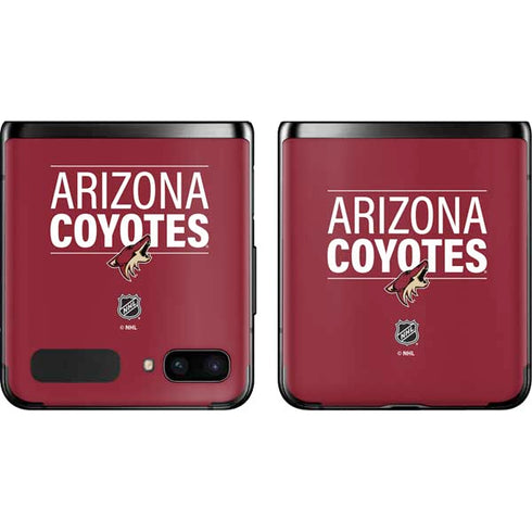 NHL Arizona Coyotes Lineup Galaxy Z Flip Skin