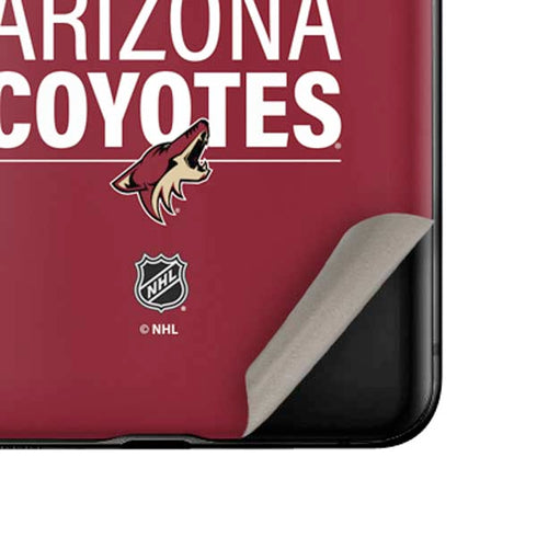 NHL Arizona Coyotes Lineup Galaxy Z Flip Skin