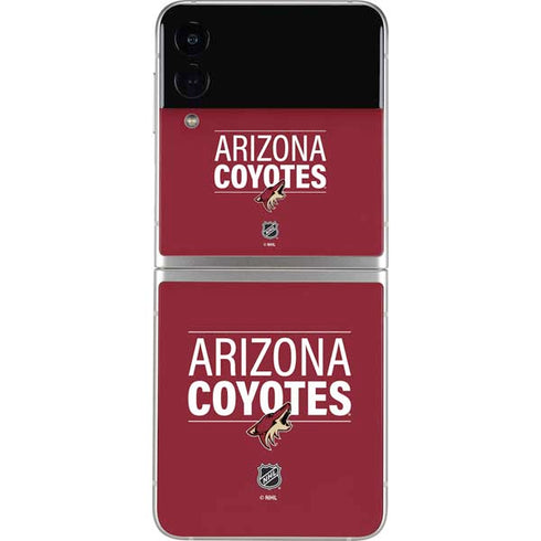 NHL Arizona Coyotes Lineup Galaxy Z Flip3 5G Skin