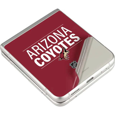 NHL Arizona Coyotes Lineup Galaxy Z Flip3 5G Skin
