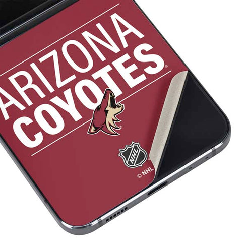 NHL Arizona Coyotes Lineup Galaxy Z Flip5 5G Skin