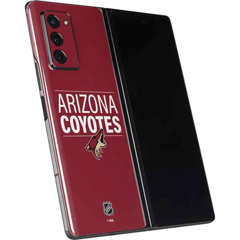 NHL Arizona Coyotes Lineup Galaxy Z Fold2 5G Skin