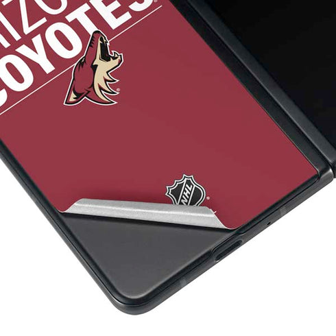 NHL Arizona Coyotes Lineup Galaxy Z Fold3 5G Skin