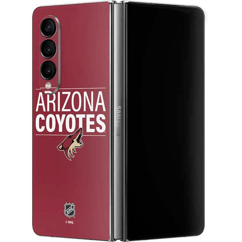 NHL Arizona Coyotes Lineup Galaxy Z Fold4 5G Skin