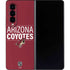 NHL Arizona Coyotes Lineup Galaxy Z Fold4 5G Skin