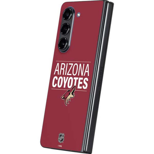 NHL Arizona Coyotes Lineup Galaxy Z Fold5 5G Skin