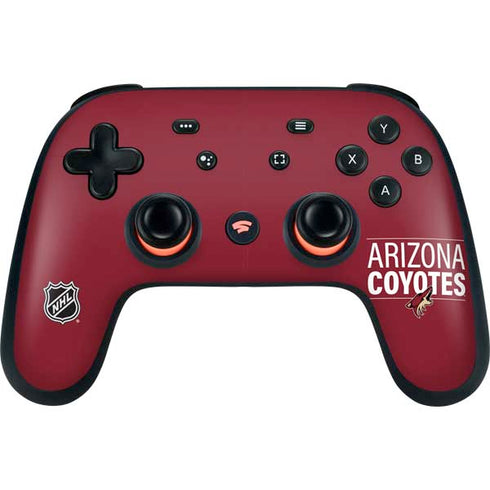 NHL Arizona Coyotes Lineup Google Stadia Controller Skin