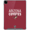 NHL Arizona Coyotes Lineup iPad Pro 12.9in (2020) Clear Case