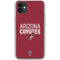 NHL Arizona Coyotes Lineup iPhone 11 Clear Case