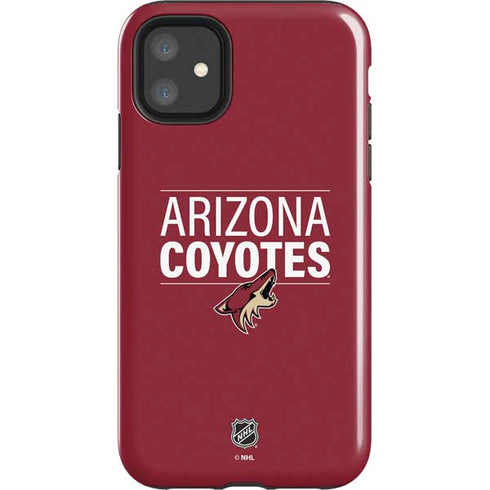 NHL Arizona Coyotes Lineup iPhone 11 Impact Case