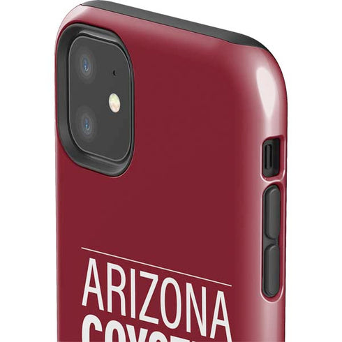 NHL Arizona Coyotes Lineup iPhone 11 Impact Case