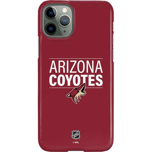 NHL Arizona Coyotes Lineup iPhone 11 Pro Lite Case