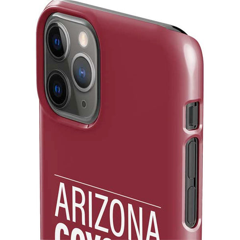 NHL Arizona Coyotes Lineup iPhone 11 Pro Lite Case