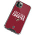 NHL Arizona Coyotes Lineup iPhone 11 Pro Max Clear Case