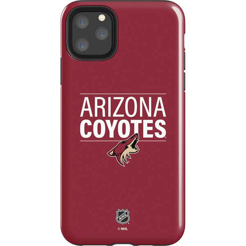 NHL Arizona Coyotes Lineup iPhone 11 Pro Max Impact Case