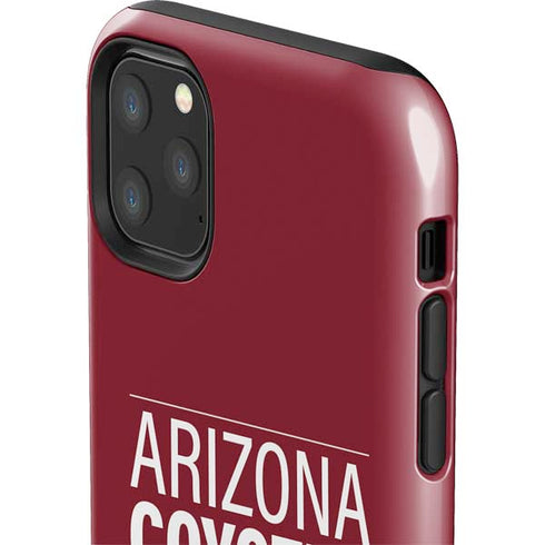 NHL Arizona Coyotes Lineup iPhone 11 Pro Max Impact Case