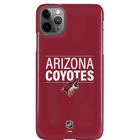 NHL Arizona Coyotes Lineup iPhone 11 Pro Max Lite Case