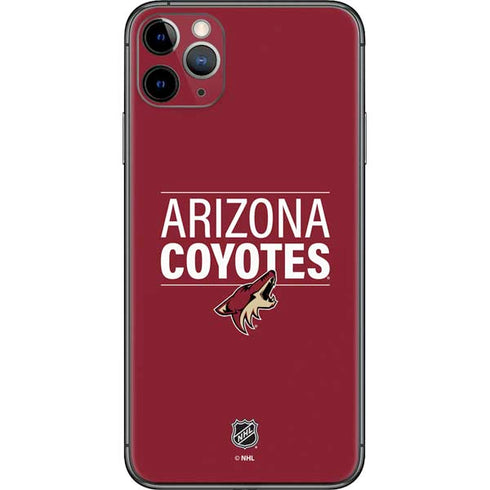 NHL Arizona Coyotes Lineup iPhone 11 Pro Max Skin
