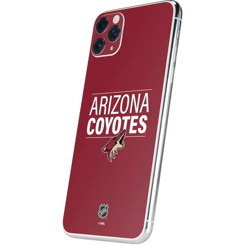 NHL Arizona Coyotes Lineup iPhone 11 Pro Max Skin