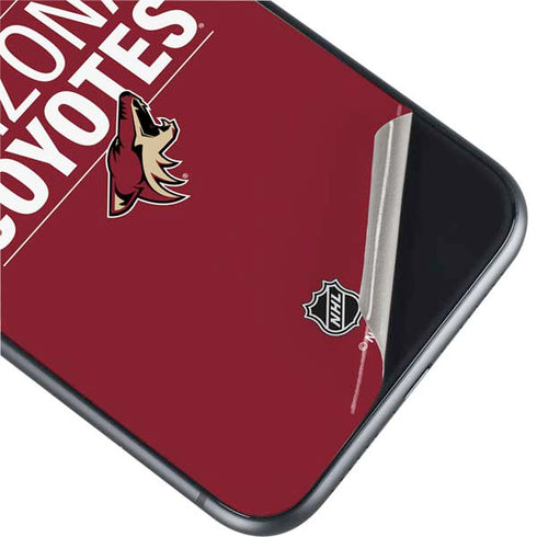 NHL Arizona Coyotes Lineup iPhone 11 Skin