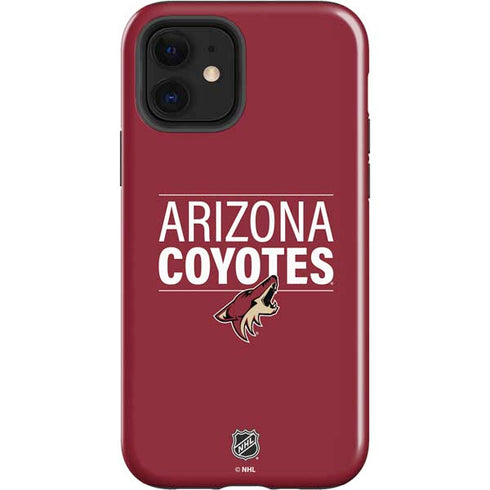 NHL Arizona Coyotes Lineup iPhone 12 Impact Case