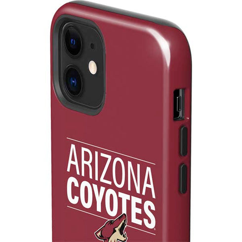 NHL Arizona Coyotes Lineup iPhone 12 Impact Case