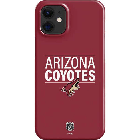 NHL Arizona Coyotes Lineup iPhone 12 Mini Lite Case