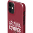 NHL Arizona Coyotes Lineup iPhone 12 Mini Lite Case