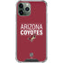 NHL Arizona Coyotes Lineup iPhone 12 Pro Clear Case