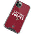 NHL Arizona Coyotes Lineup iPhone 12 Pro Clear Case