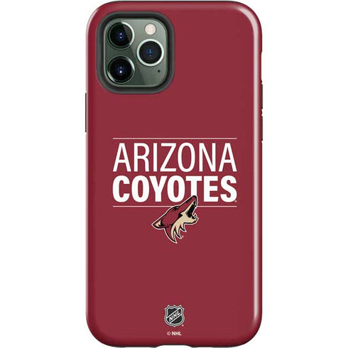 NHL Arizona Coyotes Lineup iPhone 12 Pro Max Impact Case