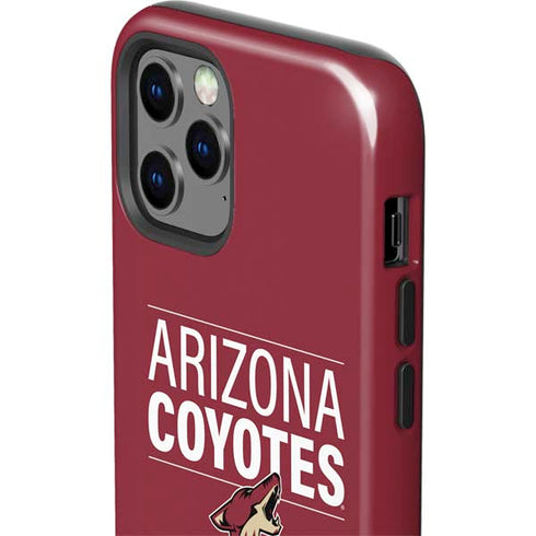 NHL Arizona Coyotes Lineup iPhone 12 Pro Max Impact Case